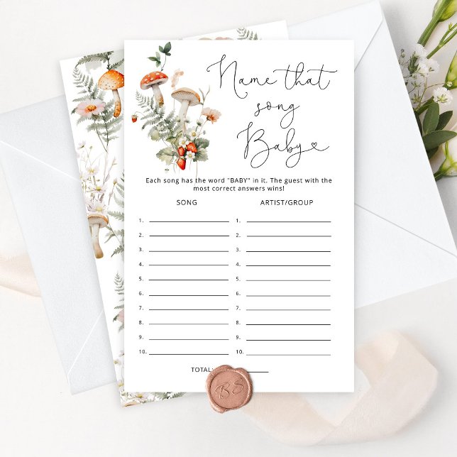 Nome do cogumelo que música jogo de chá de fraldas (Criador carregado)