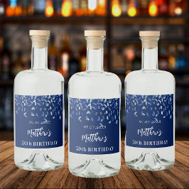 nome do confetti azul do marinho festa de aniversá