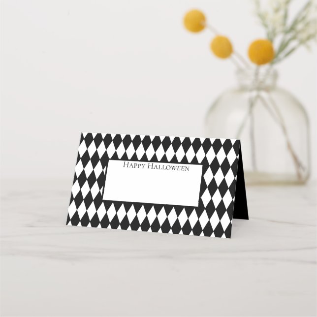 Nome do Dia das Bruxas Cartões (Frente)