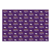 Nome do Formando parabéns Branco Dourado Roxo Escu