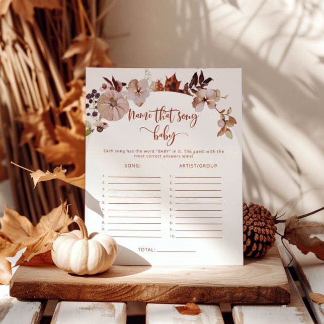 Nome do jogo de chá de fraldas da música (Criador carregado)