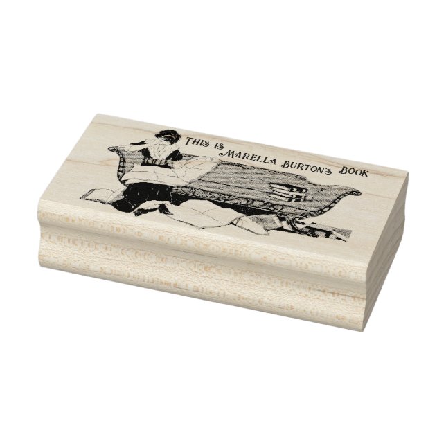 Nome do Livro de Lazer Vitoriano Carimbo (Carimbo)