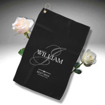 Nome do Melhor Homem do Casamento Monograma Nome M