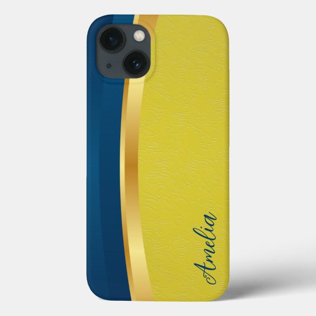 Nome do monograma da Glitter Elegante (Verso)