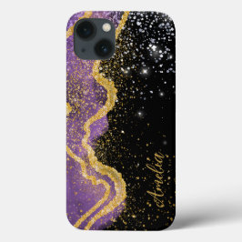 Nome do monograma da Glitter Elegante