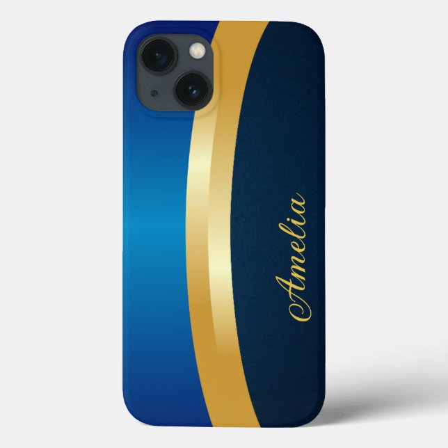 Nome do monograma da Glitter Elegante (Verso)