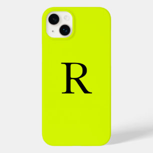 Nome do Monograma Fluorescente Neon Amarelo Amarel