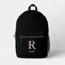 Nome do Monograma Personalizado Branco na moda pre