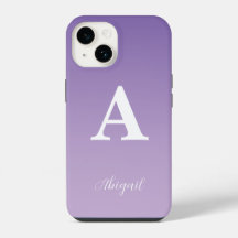 Nome do Monograma Personalizado Lilac