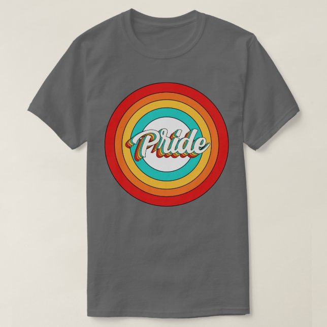Nome do Orgulho Camisa Círculo do Orgulho da Vinta (Frente do Design)