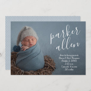 Nome do Script Anúncios de Nascimento da Foto do B