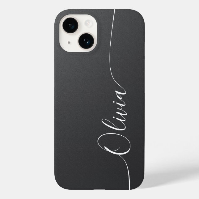 Nome do Script de Caligrafia Elegante do Shimmer c (Verso)