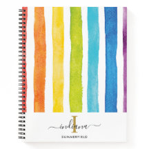 Nome do Script do Rainbow Stripes Monograma