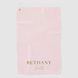 Nome Dourado Cor-de-Rosa Esbranquiçado