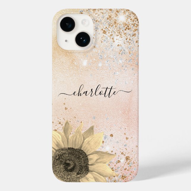 Nome Dourado de girassol rosa (Verso)