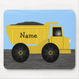Nome Dump Truck Mousepad - Modelo
