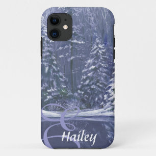 Nome e capas de iphone inicial das árvores de inv