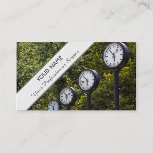 Nome e profissão de cartão de visita contemporâ