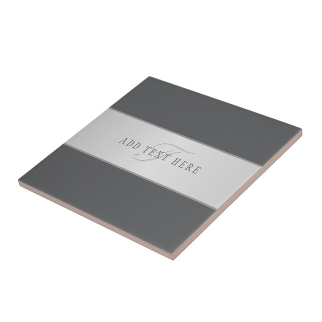 Nome Elegante e Letra Monográfica (ou outro texto) (Lateral)