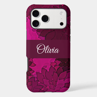 Nome Floral Fusca Rosa Elegante