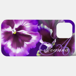 nome floral roxo de amor-perfeito
