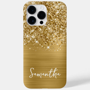 Nome Glam Dourado Espelhado