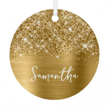 Nome Glam Ouro Brilhante