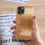 Nome manuscrito Terra Cotta Earthy Glitter Drives<br><div class="desc">A design é uma foto e as capas não são feitas com brilho, sequências, metais ou madeiras. Este design também está disponível em outros modelos de telefone. Escolha Tipo de dispositivo para ver outros iPhone, Samsung Galaxy ou Google capas. Alguns estilos podem ser alterados selecionando Estilo se essa for uma...</div>