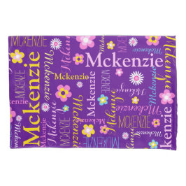 Nome McKenzie, cor-de-rosa-azul, roxo