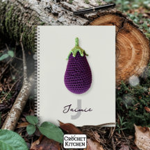 Nome Mínimo de Crochet Mínimo Roxo Divertido