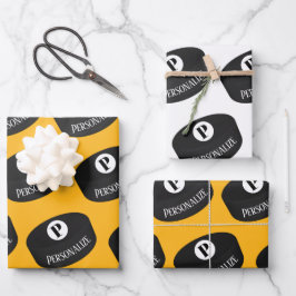 Nome Monograma de Hóquei em Gelo Personalizado