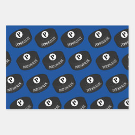 Nome Monograma de Hóquei em Gelo Personalizado