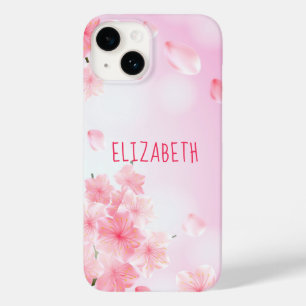 Nome Monograma Floral Rosa Feminino Bonito