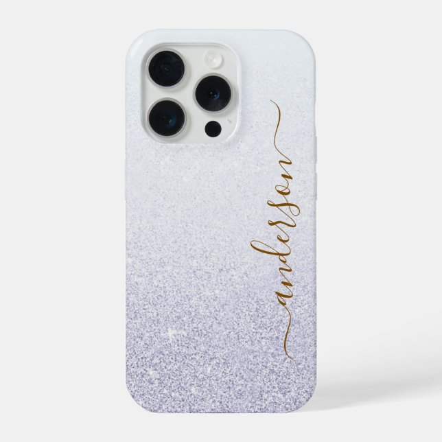 Nome monogramado com brilho elegante (Verso)