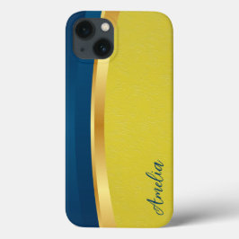 Nome monogramado com brilho elegante