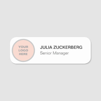 Nome Nomes de etiqueta personalizados de logotipo da em