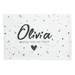 Nome OLIVIA Significa Meninas Crianças Pretas Míni