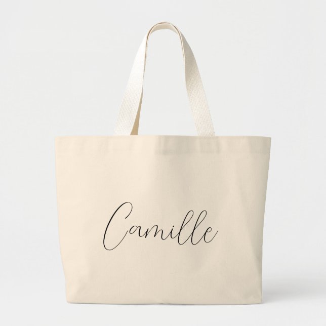 Nome para a bolsa - presentes personalizados para  (Frente)