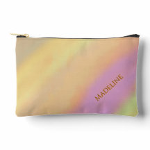 Nome Personalizado Algodão Doce Padrão Aquarela