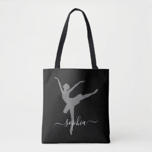 Nome Personalizado Ballerina Tote Bag