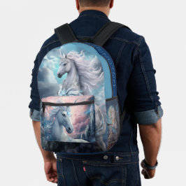 Nome Personalizado Belo Unicórnio