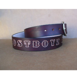 Nome Personalizado Belt de couro - Presente para e