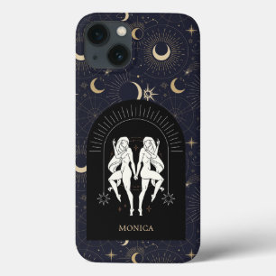 Nome personalizado Black Mystic Zodiac Gemini