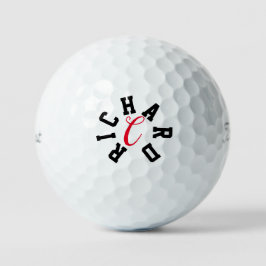 Nome Personalizado Bolas de Golfe, Monograma