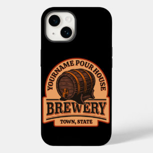 Nome Personalizado Brewery do barril de cerveja de