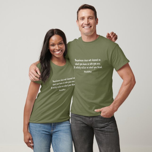 Nome personalizado Buda Cotação 4 camisas e jaquet (Unissex)
