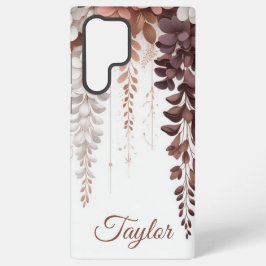 Nome Personalizado Cacau Rosa Wisteria Cascata