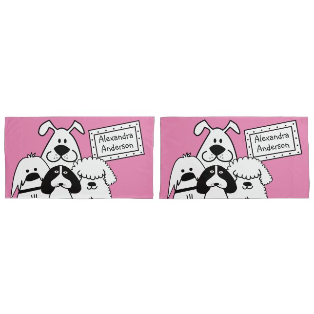 Nome Personalizado Cachorros Cachorros (Frente - conjunto)