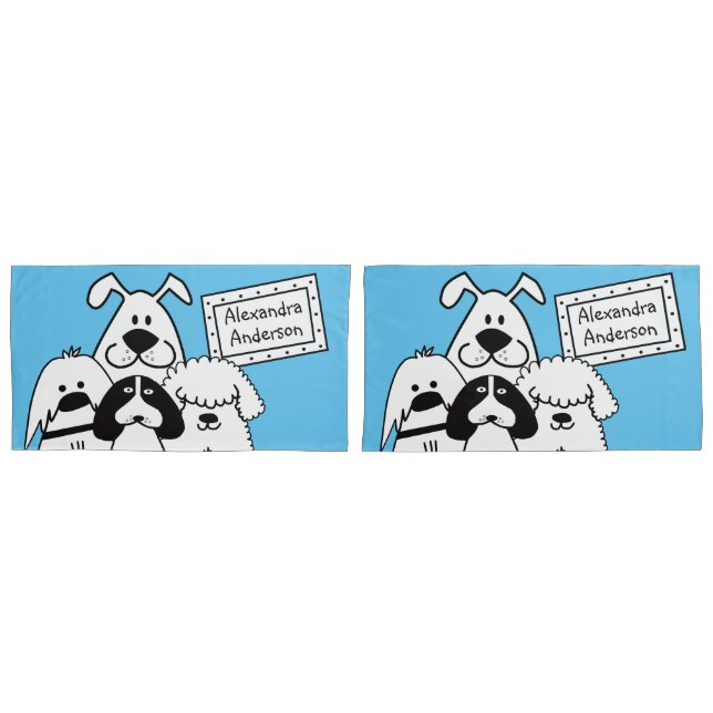 Nome Personalizado Cachorros Cachorros (Frente - conjunto)