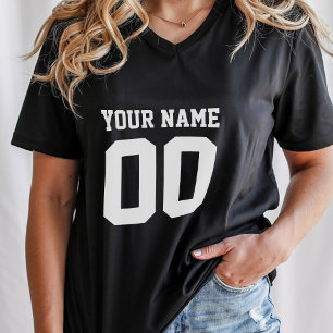Nome personalizado Camisa de futebol feminino